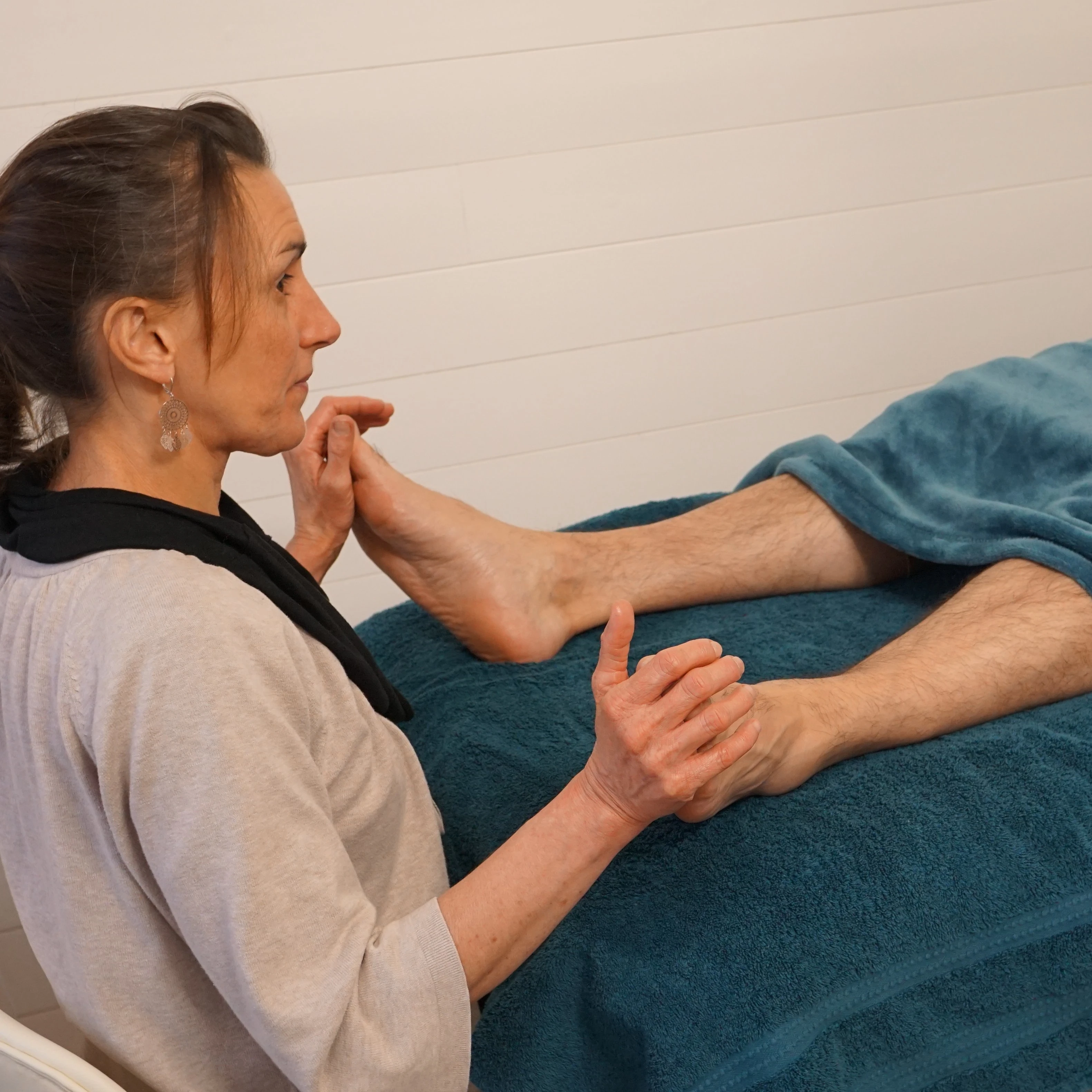 déroulement d’une séance de réflexologie